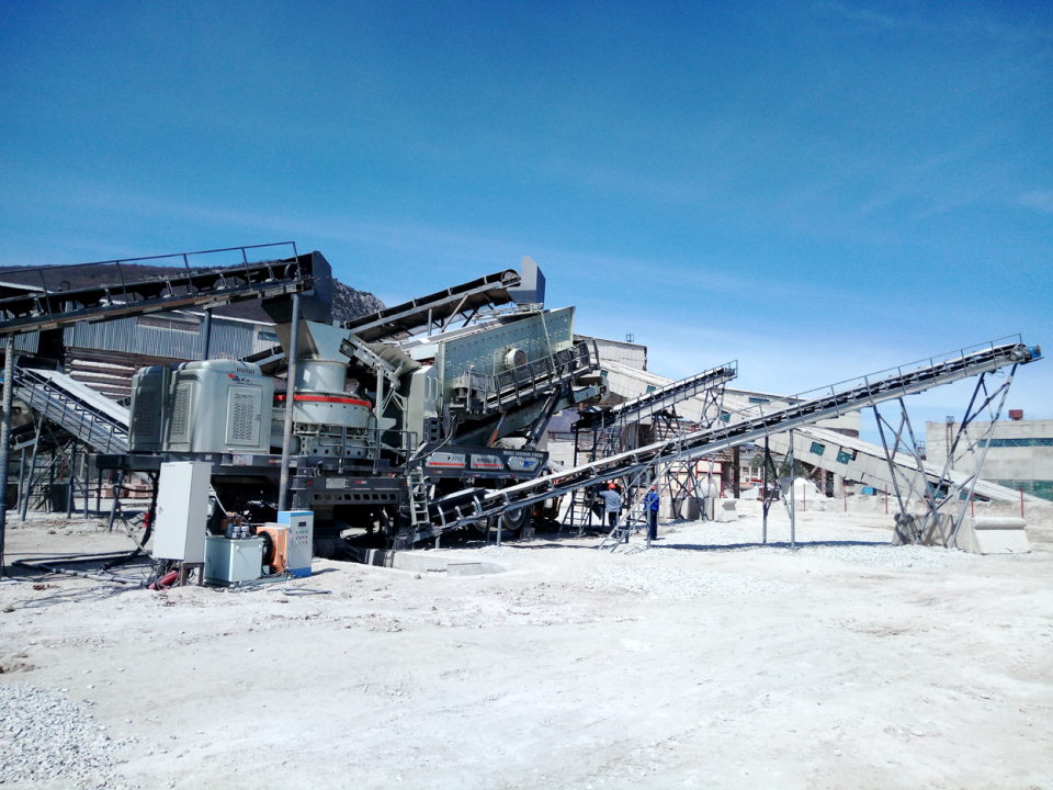 Stone crushing